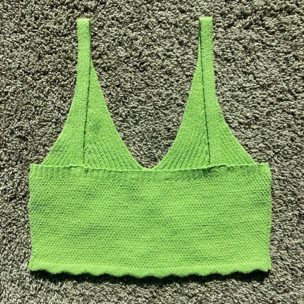 Zara Women's Green Vest - Picture 4 of 7